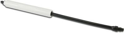 NaanDan Upphängd ställning med stabilisator plast bayonet F x bayonet M svart/vit