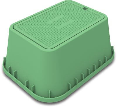 Profec Regard de vannes rectangulaire HDPE vert type VB-1220