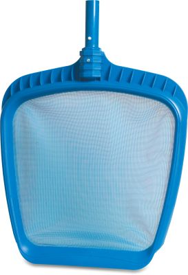 Flotide Laubkescher mit strapazierfähigem Netz Blau