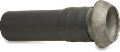 Snelkoppeling met PVC aansluiting staal V-deel Perrot x spie type Perrot