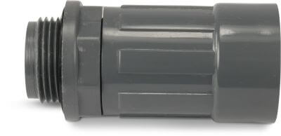 Rain Bird Verschraubung PVC 10 bar Außengewinde x Innengewinde Grau Typ RB1234-010