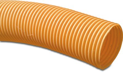 Drainagerohr PVC-U KIWA/KOMO Klick Muffe x Glatt Gelb Typ Perforiert