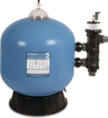 Pentair Zandfilter glasvezel versterkt polyester 3,5 bar binnendraad blauw