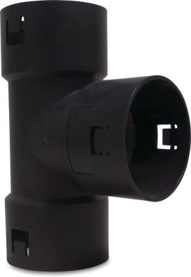 T-Stück 90° PP Klick Muffe
