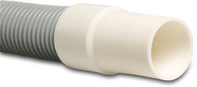 Flotide Klebeschlauch PVC-U Grau Typ Reinigung