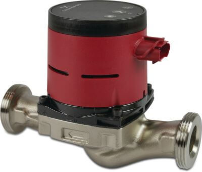 Grundfos Pompa obiegowa o zmiennej prędkości Alpha2 (130) stal nierdzewna WRAS GZ czarno-czerwony