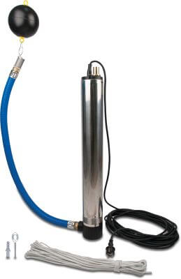 Profec Tauchpumpe Edelstahl 8 bar Edelstahl