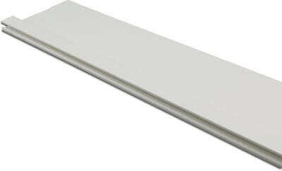 Fixing strip horizontal PVC biały typ Hung