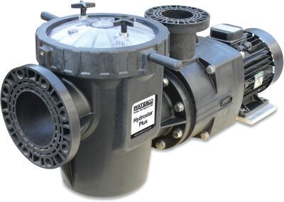 Waterco Schwimmbadpump öffentlicher Bereich DIN Flansch Schwarz Typ Hydrostar Plus
