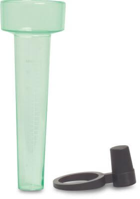 Rain gauge green