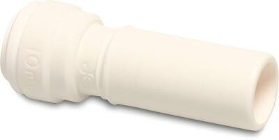 Speedfit Reduktionskoppling POM DVGW/KIWA/WRAS 10 bar push-in x koppling vit