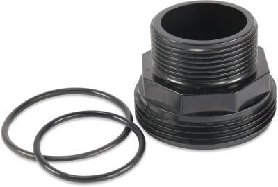 Durchführung 1 1/2" Außengewinde mit O-Ring