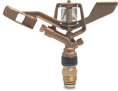 Arroseur circulaire laiton filetage mâle type RC 140