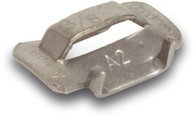 Clip for banding stainless steel 304