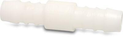 Schlauchverbinder Nylon 10 bar Schlauchtülle Weiß
