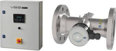 VGE Pro Medium pressure lamp UV system Edelstahl 316L 10 bar DIN Flansch