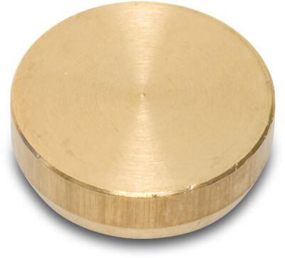 Bonfix Abschlussplatte Messing