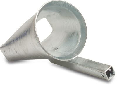 Spreader nozzle steel type wide