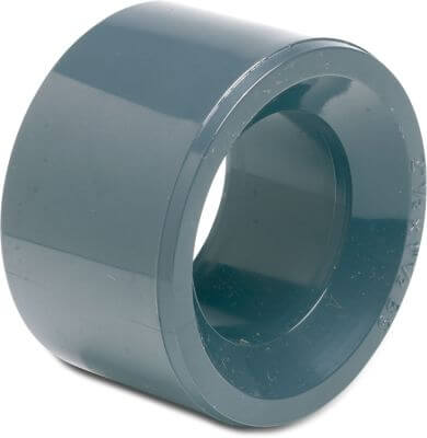 Profec Reducer bush PVC-U WRAS 16 bar imperial glue spigot x imperial glue socket grey
