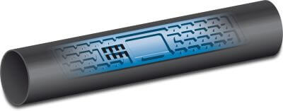 Drip tape PE zwart type P1 Light