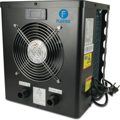 Flotide Heat pump steel hose tail black Plug & Play A