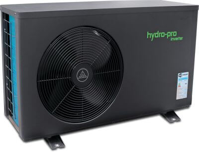 Hydro-Pro Pompa ciepła Inverter E stal czarny poziomy