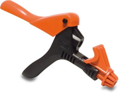 Lochstecher Kunststoff Orange/Schwarz