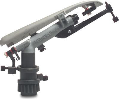 Arroseur à secteur aluminium filetage femelle gris type R8/20