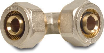 Winkel 90° Messing Klemm Typ Alu-PE-X