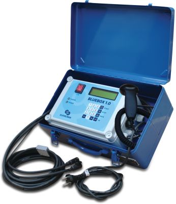 Electrofusion welding unit Bluebox incl barcode scanner