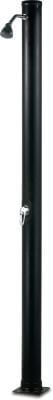 Solar shower plastic female thread black straight