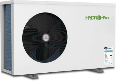 Hydro-Pro Pompa ciepła biały poziomy