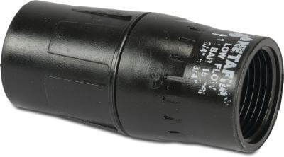 Netafim Tryckregulator plast 10 bar invändig gänga svart type In-line PRV