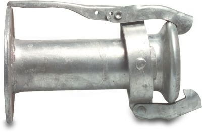 Quick coupler adaptor steel female part Perrot x flange type Perrot