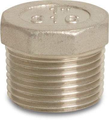 Profec Nr. 290 Bouchon acier inoxydable 316 16 bar filetage mâle