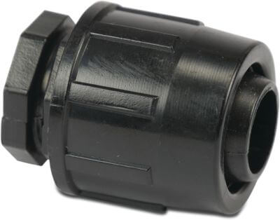 Kappe PP 4 bar lock Schwarz