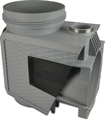Norsup EVO Pro Pump body with rings and fins
