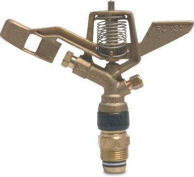 Rondsproeier messing buitendraad type RC 130