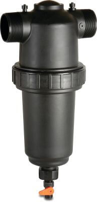 Amiad Manueller Filter RPA 10 bar DIN Flansch Schwarz Typ T