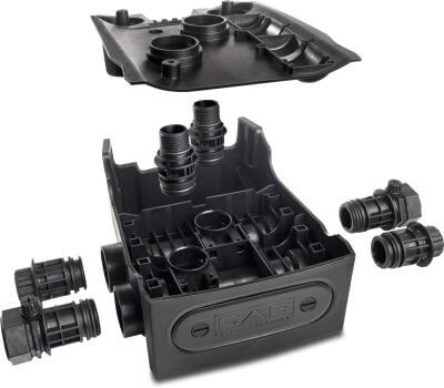 DAB Docking station WRAS invändig gänga x utvändig gänga type ESYDOCK