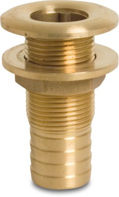 Profec Nr. 1123 Doorvoer messing 40 bar slangtule x buitendraad