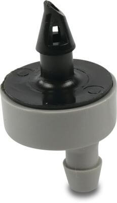 Rain Bird Övergång plast 3,5 bar hulling x push-in grå type SPB-025