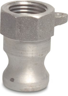 Snelkoppeling aluminium V-deel Camlock x binnendraad type Camlock A