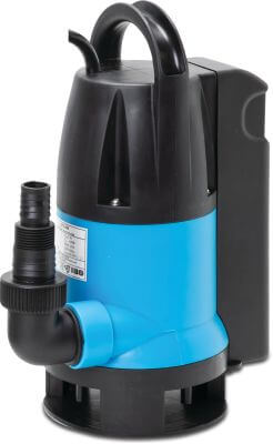 Dompelpomp kunststof slangtule x buitendraad x slangtule blauw type IPK 400