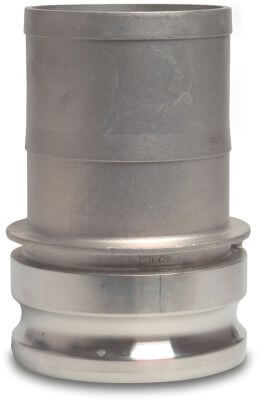 Snabbkoppling rostfritt stål 316 hane del Camlock x slangkoppling type Camlock E