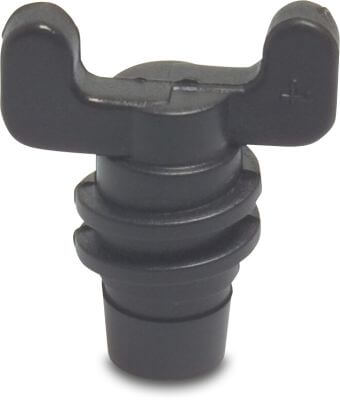 NaanDan Plugg plast bayonet M svart