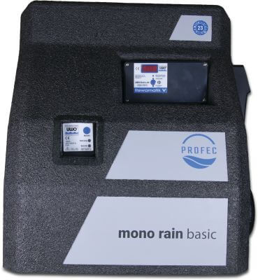 Profec Regenwasser Versorgungsmanager DVGW Schwarz