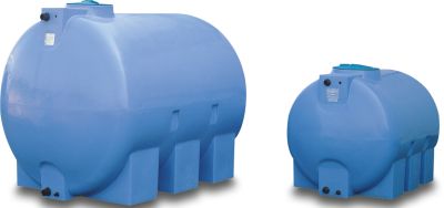 Elbi Tank LDPE blå type CHO horisontal
