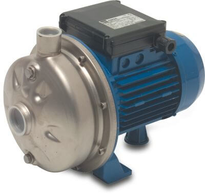 Ebara Kreiselpumpe Edelstahl 304 8 bar Innengewinde Blau