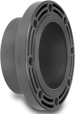 VDL Flange adaptor PVC-U 10 bar grey